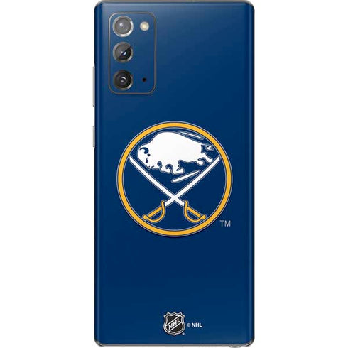 NHL Buffalo Sabres Solid Background Galaxy Note20 5G Skin