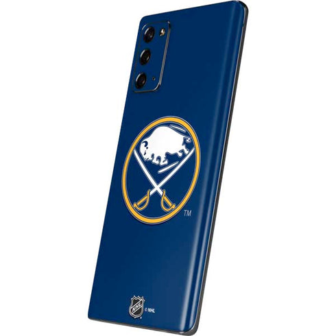 NHL Buffalo Sabres Solid Background Galaxy Note20 5G Skin