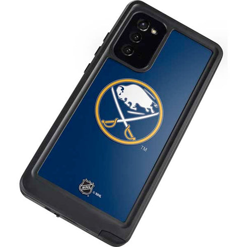 NHL Buffalo Sabres Solid Background Galaxy Note20 5G Waterproof Case