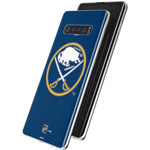 NHL Buffalo Sabres Solid Background Galaxy S10 Skin