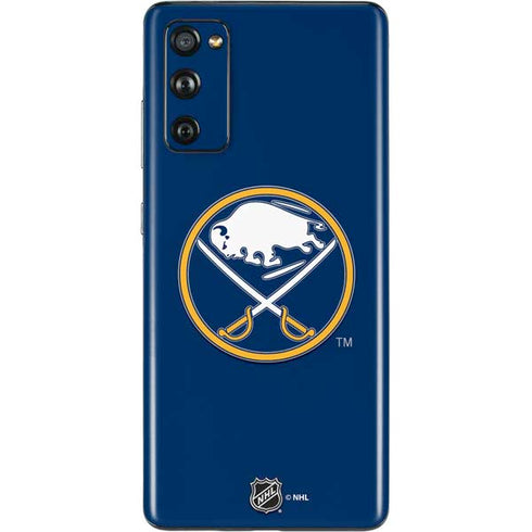 NHL Buffalo Sabres Solid Background Galaxy S20 Fan Edition Skin