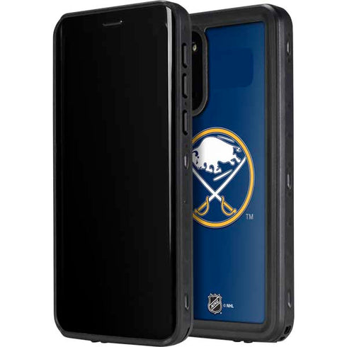 NHL Buffalo Sabres Solid Background Galaxy S20 Waterproof Case