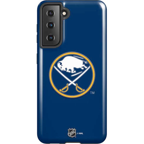 NHL Buffalo Sabres Solid Background Galaxy S21 5G Pro Case