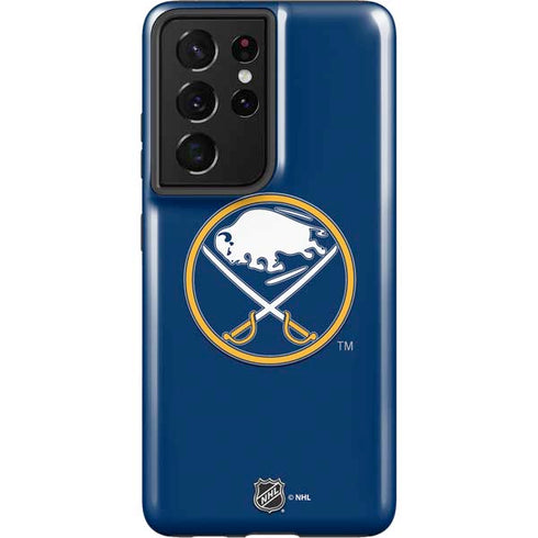 NHL Buffalo Sabres Solid Background Galaxy S21 Ultra 5G Pro Case
