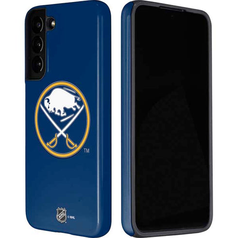 NHL Buffalo Sabres Solid Background Galaxy S22 Plus Pro Case