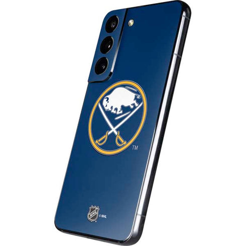 NHL Buffalo Sabres Solid Background Galaxy S22 Skin