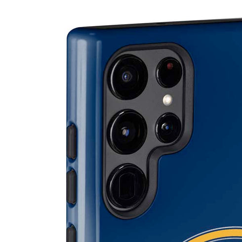 NHL Buffalo Sabres Solid Background Galaxy S22 Ultra Pro Case