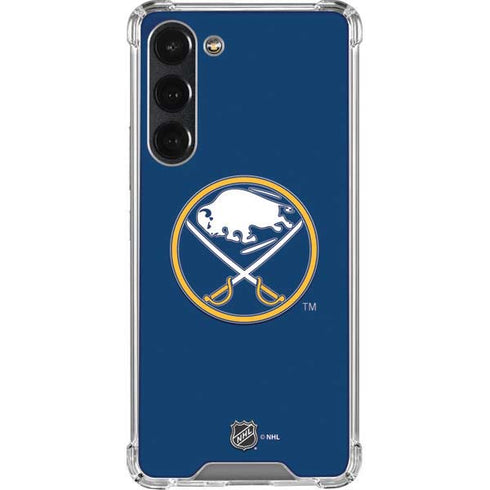 NHL Buffalo Sabres Solid Background Galaxy S23 Plus Clear Case