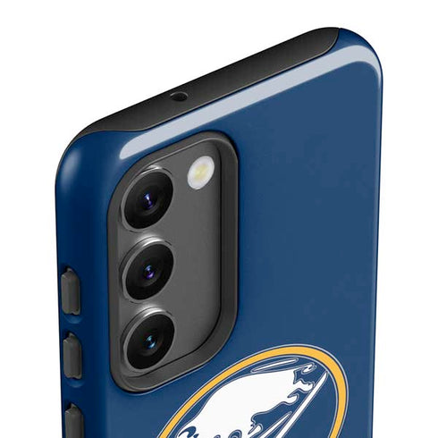 NHL Buffalo Sabres Solid Background Galaxy S23 Plus Pro Case
