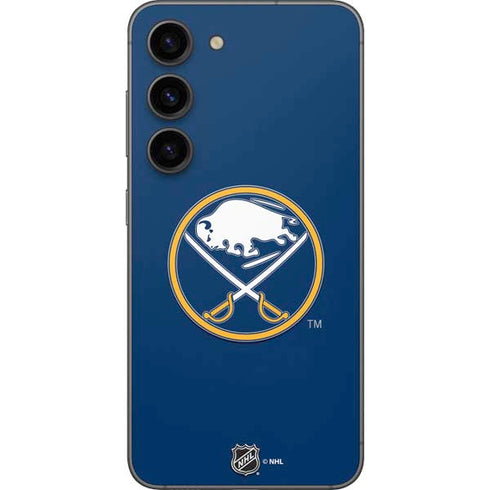 NHL Buffalo Sabres Solid Background Galaxy S23 Skin