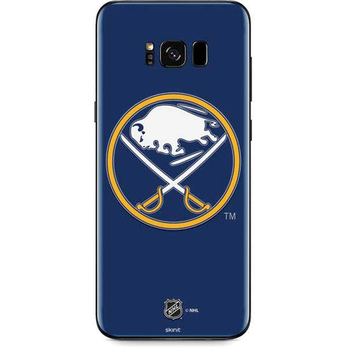 NHL Buffalo Sabres Solid Background Galaxy S8 Skin