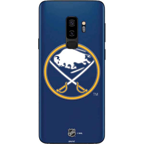 NHL Buffalo Sabres Solid Background Galaxy S9 Plus Skin