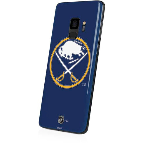 NHL Buffalo Sabres Solid Background Galaxy S9 Skin