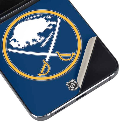 NHL Buffalo Sabres Solid Background Galaxy Z Flip5 5G Skin