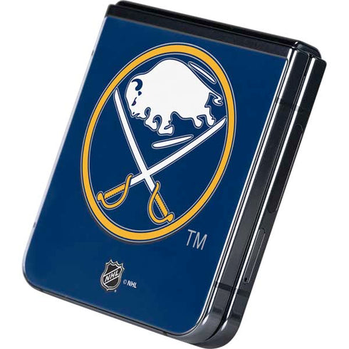 NHL Buffalo Sabres Solid Background Galaxy Z Flip5 5G Skin