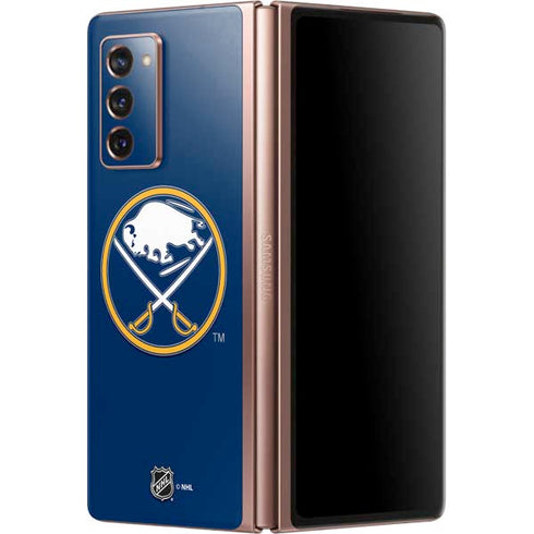 NHL Buffalo Sabres Solid Background Galaxy Z Fold2 5G Skin