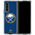 NHL Buffalo Sabres Solid Background Galaxy Z Fold4 5G Clear Case