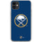 NHL Buffalo Sabres Solid Background iPhone 11 Clear Case