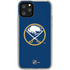 NHL Buffalo Sabres Solid Background iPhone 11 Pro Clear Case