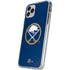 NHL Buffalo Sabres Solid Background iPhone 11 Pro Clear Case