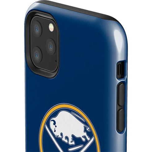 NHL Buffalo Sabres Solid Background iPhone 11 Pro Max Impact Case