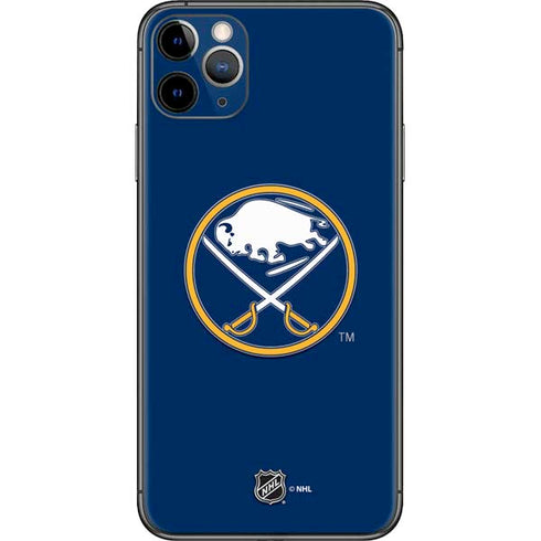NHL Buffalo Sabres Solid Background iPhone 11 Pro Max Skin
