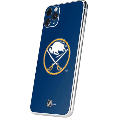 NHL Buffalo Sabres Solid Background iPhone 11 Pro Max Skin