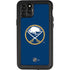 NHL Buffalo Sabres Solid Background iPhone 11 Pro Max Waterproof Case