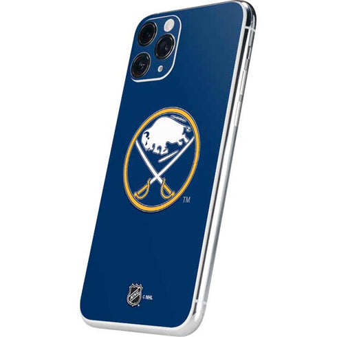 NHL Buffalo Sabres Solid Background iPhone 11 Pro Skin