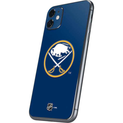 NHL Buffalo Sabres Solid Background iPhone 11 Skin