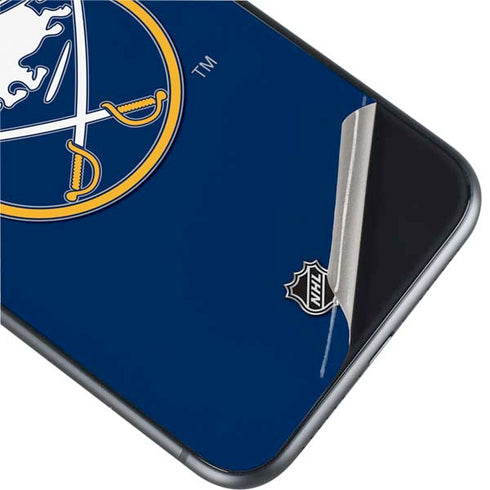 NHL Buffalo Sabres Solid Background iPhone 11 Skin