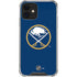 NHL Buffalo Sabres Solid Background iPhone 12 Mini Clear Case