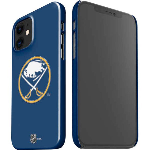 NHL Buffalo Sabres Solid Background iPhone 12 Mini Lite Case