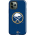 NHL Buffalo Sabres Solid Background iPhone 12 Pro Impact Case
