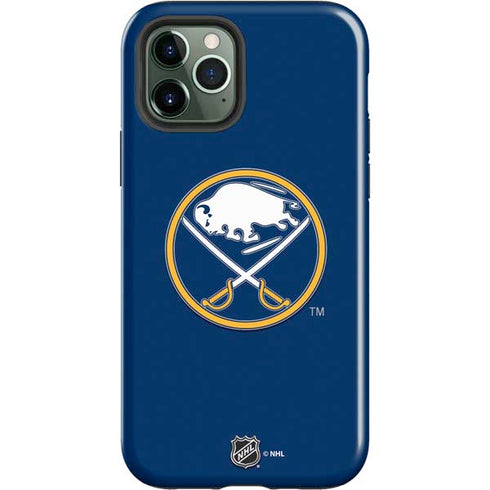 NHL Buffalo Sabres Solid Background iPhone 12 Pro Max Impact Case