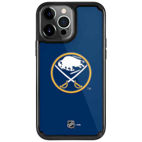 NHL Buffalo Sabres Solid Background iPhone 13 Pro Cargo Case