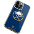 NHL Buffalo Sabres Solid Background iPhone 13 Pro Clear Case