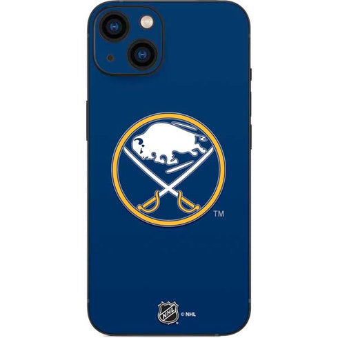 NHL Buffalo Sabres Solid Background iPhone 13 Skin