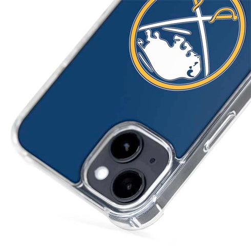 NHL Buffalo Sabres Solid Background iPhone 14 Plus MagSafe Case