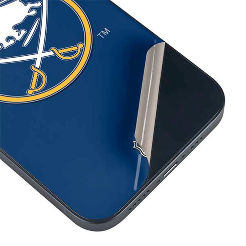 NHL Buffalo Sabres Solid Background iPhone 14 Plus Skin