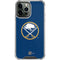 NHL Buffalo Sabres Solid Background iPhone 14 Pro Max Clear Case