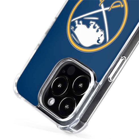 NHL Buffalo Sabres Solid Background iPhone 15 Pro Max MagSafe Case