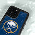 NHL Buffalo Sabres Solid Background iPhone 14 Pro Max Waterproof Case
