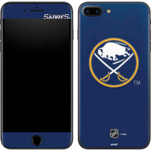 NHL Buffalo Sabres Solid Background iPhone 8 Plus Skin