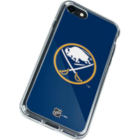 NHL Buffalo Sabres Solid Background iPhone SE (2nd & 3rd Gen) Clear Case