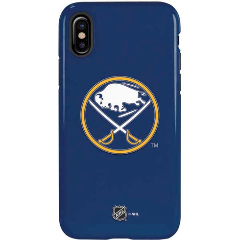 NHL Buffalo Sabres Solid Background iPhone X Pro Case