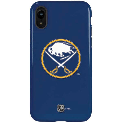 NHL Buffalo Sabres Solid Background iPhone XR Pro Case