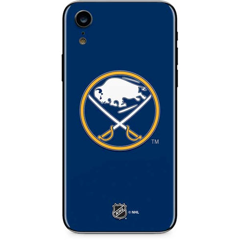 NHL Buffalo Sabres Solid Background iPhone XR Skin