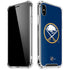NHL Buffalo Sabres Solid Background iPhone XS Max Clear Case