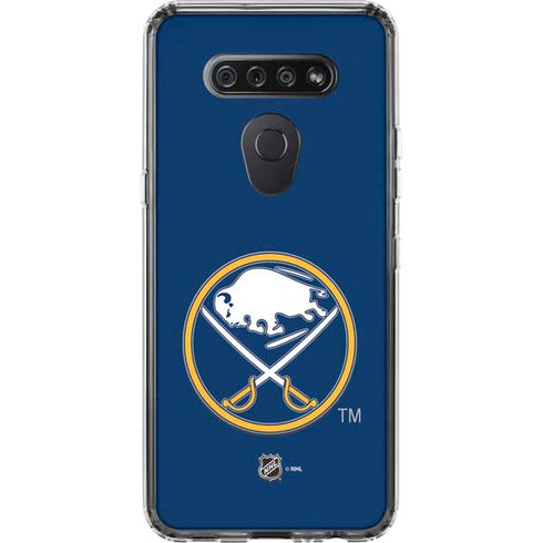 NHL Buffalo Sabres Solid Background LG K51/Q51 Clear Case